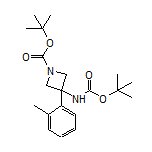 N,1-二-Boc-3-氨基-3-(邻甲苯基)氮杂环丁烷