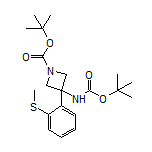N,1-二-Boc-3-氨基-3-[2-(甲硫基)苯基]氮杂环丁烷