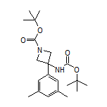 N,1-二-Boc-3-氨基-3-(3,5-二甲基苯基)氮杂环丁烷