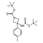N,1-二-Boc-3-氨基-3-(对甲苯基)氮杂环丁烷