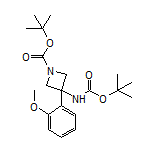 N,1-二-Boc-3-氨基-3-(2-甲氧基苯基)氮杂环丁烷