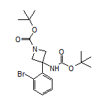 3-(2-溴苯基)-N,1-二-Boc-3-氨基氮杂环丁烷