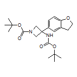 N,1-二-Boc-3-氨基-3-(2,3-二氢-5-苯并呋喃基)氮杂环丁烷