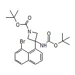 3-(8-溴-1-萘基)-N,1-二-Boc-3-氨基氮杂环丁烷