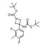 N,1-二-Boc-3-氨基-3-(2,4-二氟-3-甲基苯基)氮杂环丁烷