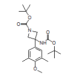 N,1-二-Boc-3-氨基-3-(4-甲氧基-3,5-二甲基苯基)氮杂环丁烷