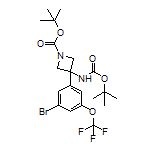 3-[3-溴-5-(三氟甲氧基)苯基]-N,1-二-Boc-3-氨基氮杂环丁烷