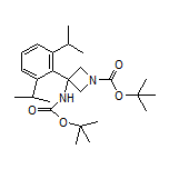 N,1-二-Boc-3-氨基-3-(2,6-二异丙基苯基)氮杂环丁烷