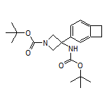 3-(双环[4.2.0]辛-1,3,5-三烯-3-基)-N,1-二-Boc-3-氨基氮杂环丁烷