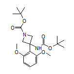 N,1-二-Boc-3-氨基-3-(2,6-二甲氧基苯基)氮杂环丁烷