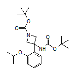 N,1-二-Boc-3-氨基-3-(2-异丙氧基苯基)氮杂环丁烷