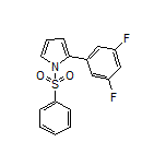 2-(3,5-二氟苯基)-1-(苯磺酰基)吡咯