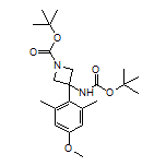N,1-二-Boc-3-氨基-3-(4-甲氧基-2,6-二甲基苯基)氮杂环丁烷