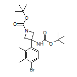 3-(4-溴-2,3-二甲基苯基)-N,1-二-Boc-3-氨基氮杂环丁烷
