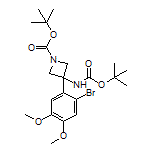 3-(2-溴-4,5-二甲氧基苯基)-N,1-二-Boc-3-氨基氮杂环丁烷