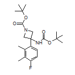 N,1-二-Boc-3-氨基-3-(4-氟-2,3-二甲基苯基)氮杂环丁烷