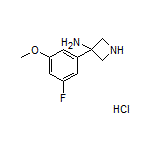 3-氨基-3-(3-氟-5-甲氧基苯基)氮杂环丁烷盐酸盐