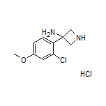 3-氨基-3-(2-氯-4-甲氧基苯基)氮杂环丁烷盐酸盐