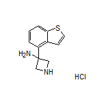 3-氨基-3-(4-苯并噻吩基)氮杂环丁烷盐酸盐
