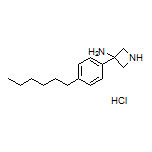 3-氨基-3-(4-己基苯基)氮杂环丁烷盐酸盐