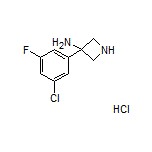 3-氨基-3-(3-氯-5-氟苯基)氮杂环丁烷盐酸盐