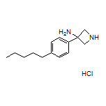3-氨基-3-(4-戊基苯基)氮杂环丁烷盐酸盐
