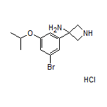 3-氨基-3-(3-溴-5-异丙氧基苯基)氮杂环丁烷盐酸盐