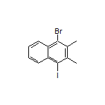 1-溴-4-碘-2,3-二甲基萘