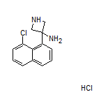 3-氨基-3-(8-氯-1-萘基)氮杂环丁烷盐酸盐