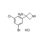 3-氨基-3-(3-溴-5-氯苯基)氮杂环丁烷盐酸盐
