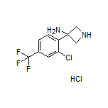 3-氨基-3-[2-氯-4-(三氟甲基)苯基]氮杂环丁烷盐酸盐