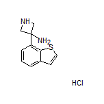3-氨基-3-(苯并[b]噻吩-7-基)氮杂环丁烷盐酸盐