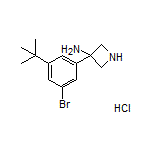 3-氨基-3-[3-溴-5-(叔丁基)苯基]氮杂环丁烷盐酸盐