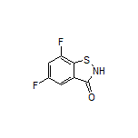 5,7-二氟苯并[d]异噻唑-3(2H)-酮