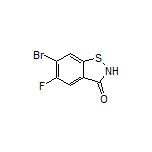 6-溴-5-氟苯并[d]异噻唑-3(2H)-酮