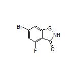 6-溴-4-氟苯并[d]异噻唑-3(2H)-酮