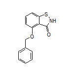 4-(苄氧基)苯并[d]异噻唑-3(2H)-酮