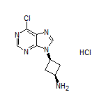 (1S,3S)-3-(6-氯-9H-嘌呤-9-基)环丁胺盐酸盐