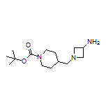 1-[(1-Boc-4-哌啶基)甲基]-3-氨基氮杂环丁烷