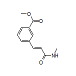 (E)-3-[3-(甲氨基)-3-氧代-1-丙烯基]苯甲酸甲酯