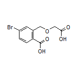4-溴-2-[(羧基甲氧基)甲基]苯甲酸