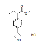 2-[4-(3-氮杂环丁基)苯基]丁酸甲酯盐酸盐