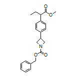 2-[4-(1-Cbz-3-氮杂环丁基)苯基]丁酸甲酯