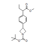 2-[4-(1-Boc-3-氮杂环丁基)苯基]丁酸甲酯