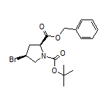 (2S,4S)-4-溴-2-Cbz-1-Boc-吡咯烷
