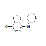 4-氯-N-(1-甲基-3-哌啶基)-6,7-二氢-5H-环戊并[d]哒嗪-1-胺