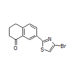 7-(4-溴-2-噻唑基)-3,4-二氢萘-1(2H)-酮