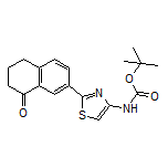 7-[4-(Boc-氨基)-2-噻唑基]-3,4-二氢萘-1(2H)-酮