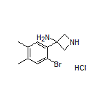 3-氨基-3-(2-溴-4,5-二甲基苯基)氮杂环丁烷盐酸盐