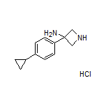 3-氨基-3-(4-环丙基苯基)氮杂环丁烷盐酸盐